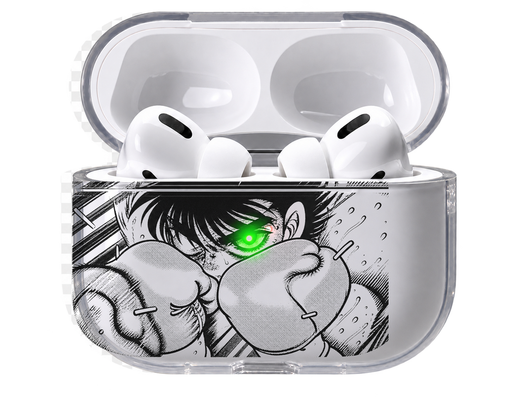Boxer Eye transparent AirPods case, open