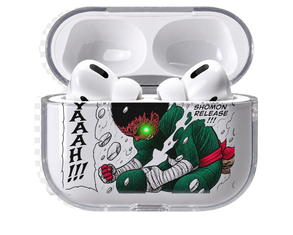 Eight Gates transparent AirPods case, open