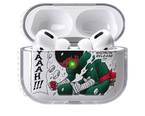 Eight Gates transparent AirPods case, open