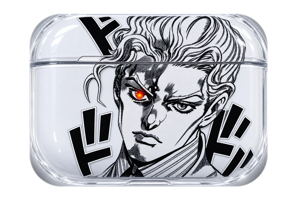 GOLDEN WIND transparent AirPods case concept, closed