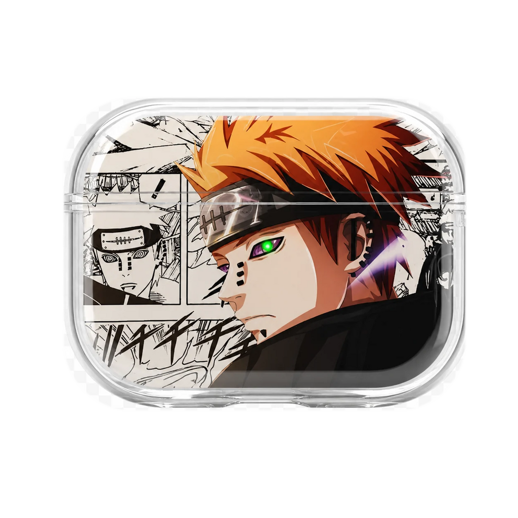PAIN MANGA transparent AirPods case concept, closed