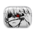 GOJO EYE CLOSEUP transparent AirPods case concept, closed