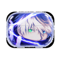 GOJO BLUE PORTRAIT transparent AirPods case concept, closed
