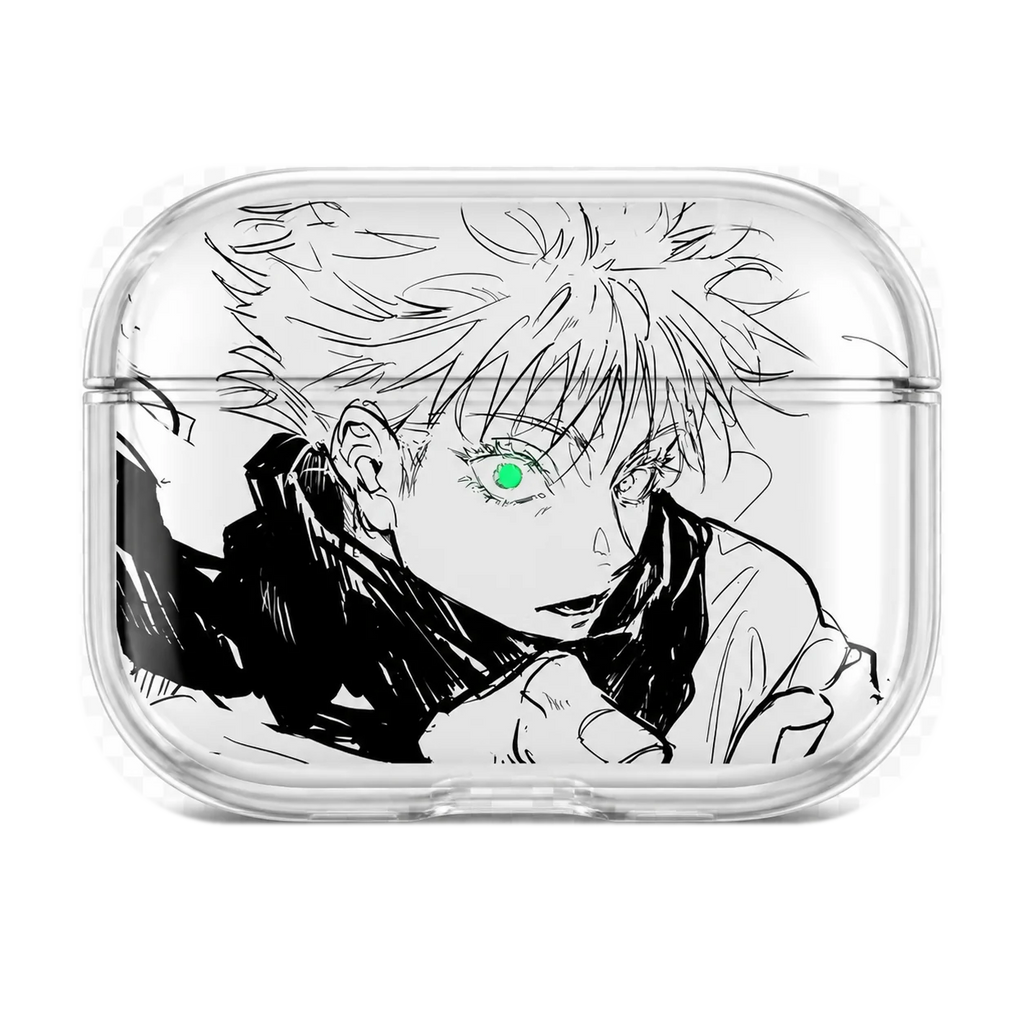 GOJO MANGA transparent AirPods case concept, closed